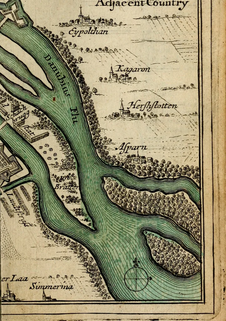 An illustration from A new systeme of geography : designed in a most plain and easie method, for the better understanding of that science : accommodated with new maps, of all the empires, kingdoms, principalities, dukedoms, provinces and countries in the whole world : with geographical tables, explaining the divisions in each map, 1694, leaf 198
