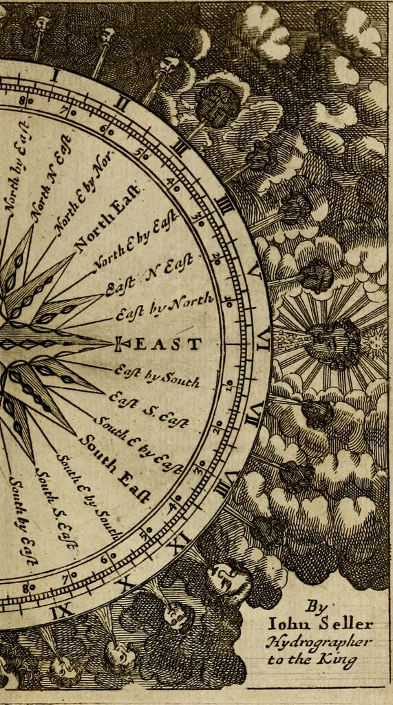 An illustration from A new systeme of geography : designed in a most plain and easie method, for the better understanding of that science : accommodated with new maps, of all the empires, kingdoms, principalities, dukedoms, provinces and countries in the whole world : with geographical tables, explaining the divisions in each map, 1694, leaf 24