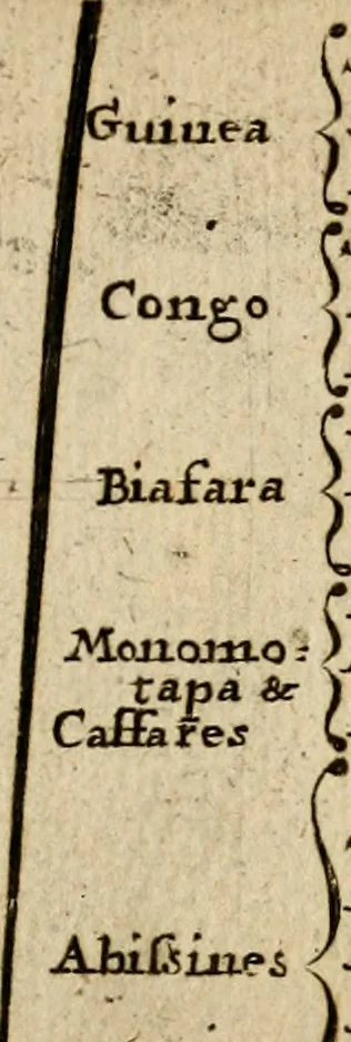 An illustration from A new systeme of geography : designed in a most plain and easie method, for the better understanding of that science : accommodated with new maps, of all the empires, kingdoms, principalities, dukedoms, provinces and countries in the whole world : with geographical tables, explaining the divisions in each map, 1694, leaf 278