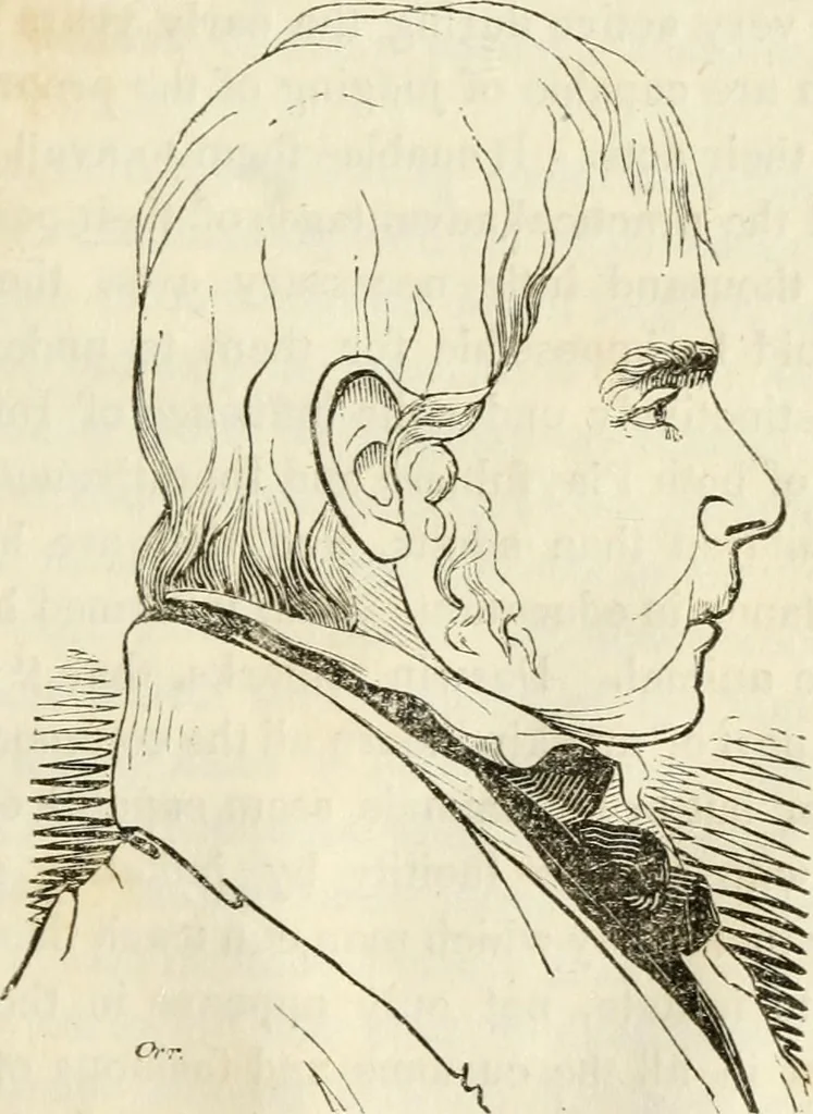 An illustration from A new system of phrenology, 1839, leaf 280