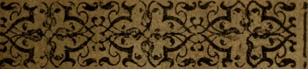 An illustration from The New Testament : translated into English out of the authorized Latin ... with annotations and other helpes by the English college of Rhemes, 1621, leaf 6