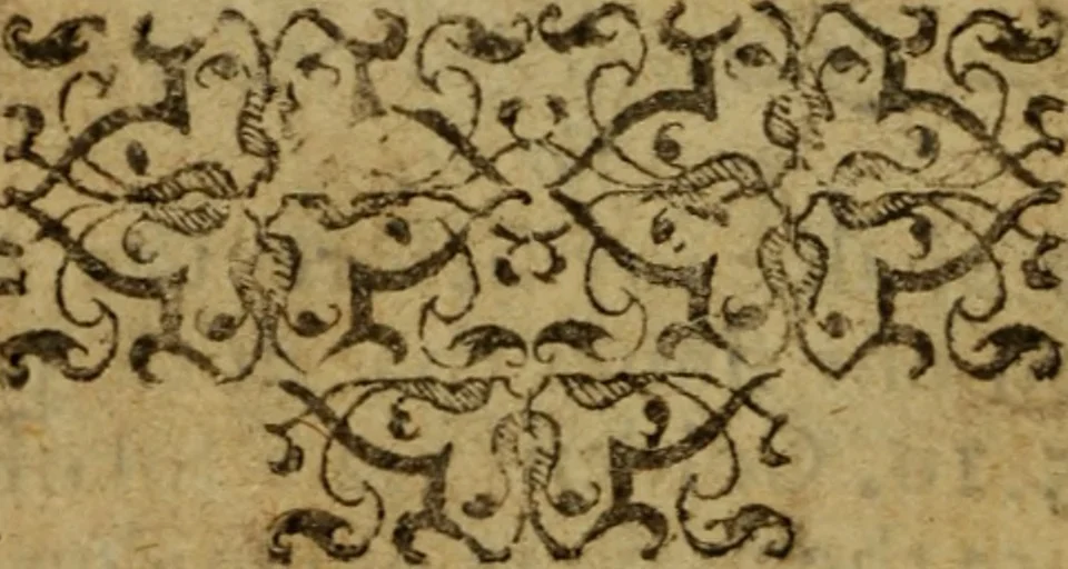 An illustration from The New Testament : translated into English out of the authorized Latin ... with annotations and other helpes by the English college of Rhemes, 1621, leaf 639