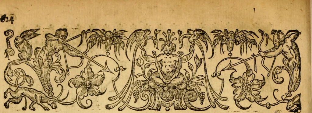 An illustration from The New Testament of Iesus Christ : faithfully translated into English, out of the authentical Latin, diligently conferred with the Greek, & other editions in divers languages : with arguments of books and chapters : annotations, and other helps ..., 1633, leaf 653