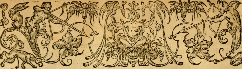 An illustration from The New Testament of Iesus Christ : faithfully translated into English, out of the authentical Latin, diligently conferred with the Greek, & other editions in divers languages : with arguments of books and chapters : annotations, and other helps ..., 1633, leaf 739