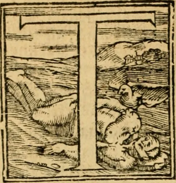 An illustration from The New Testament of Iesus Christ : faithfully translated into English, out of the authentical Latin, diligently conferred with the Greek, & other editions in divers languages : with arguments of books and chapters : annotations, and other helps ..., 1633, leaf 93