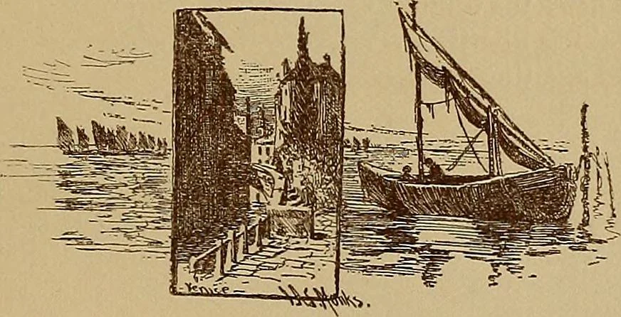 An illustration from Newton Club catalogue of paintings : [exhibition] from December the 9th to December the 17th, 1896, 1896, leaf 32
