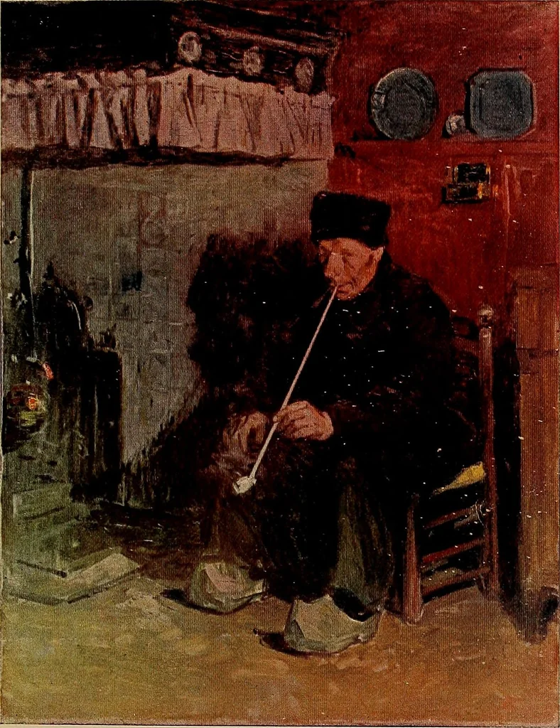 An illustration from Newton Club catalogue of paintings : [exhibition] from December the 9th to December the 17th, 1896, 1896, leaf 6