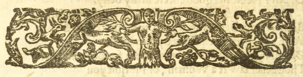 An illustration from A new way to pay old debts : a comoedie as it hath beene often acted at the Phaenix in Drury-Lane, by the Queenes Maiesties Seruants, 1633, leaf 50