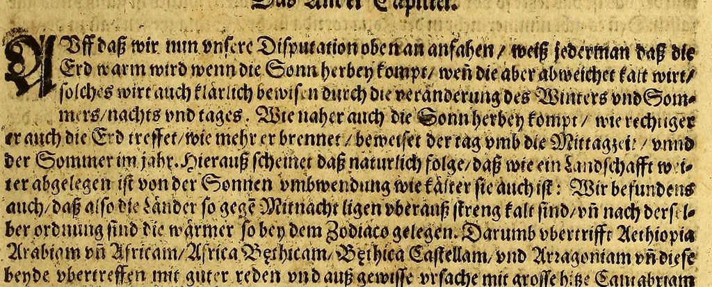 An illustration from New Welt, das ist: Volkommen Beschreibung von Natur, Art vnd Gelegenheit der Newer Welt, die man sonst America oder West-Jndien nennet, : in zwey Theil abgetheilt. ..., 1600, leaf 45