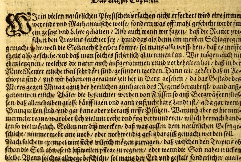An illustration from New Welt, das ist: Volkommen Beschreibung von Natur, Art vnd Gelegenheit der Newer Welt, die man sonst America oder West-Jndien nennet, : in zwey Theil abgetheilt. ..., 1600, leaf 52