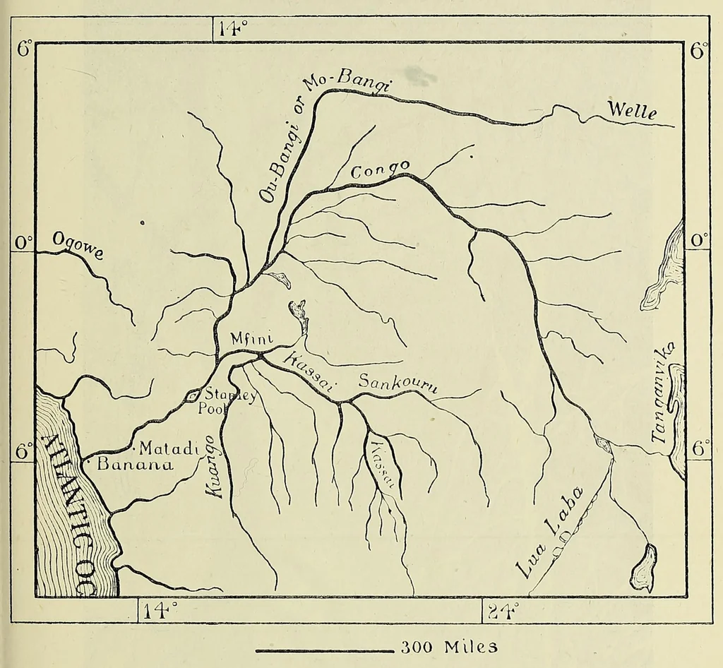An illustration from The new world of Central Africa. With a history of the first Christian mission on the Congo, 1890, leaf 113
