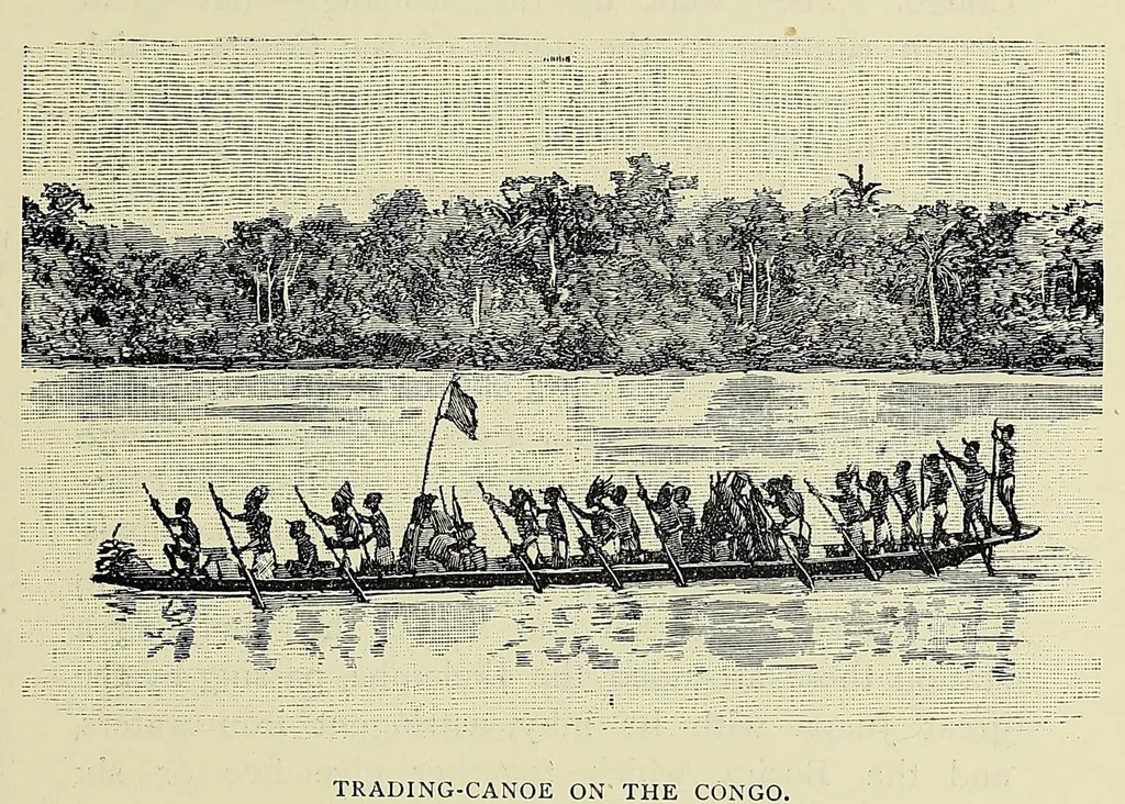 An illustration from The new world of Central Africa. With a history of the first Christian mission on the Congo, 1890, leaf 411