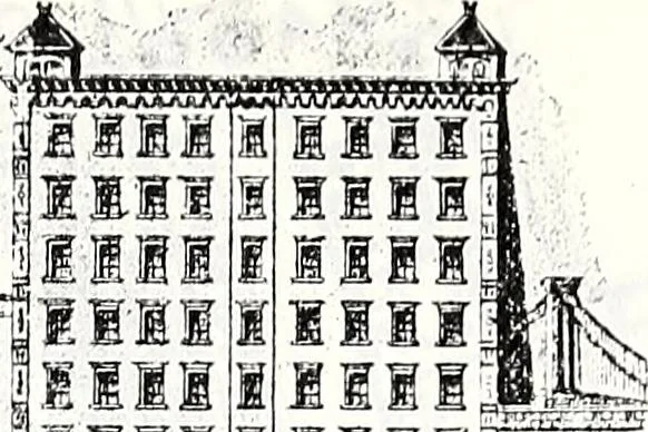 An illustration from New York City record and building trades directory, 1892, leaf 710