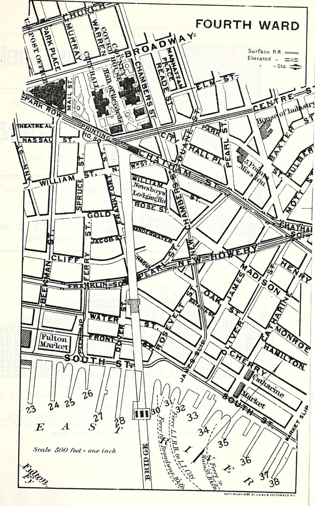 An illustration from New York City record and building trades directory, 1892, leaf 712