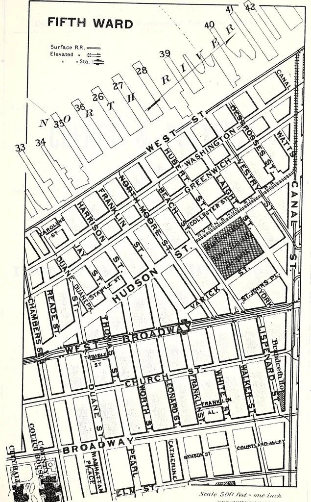 An illustration from New York City record and building trades directory, 1892, leaf 716