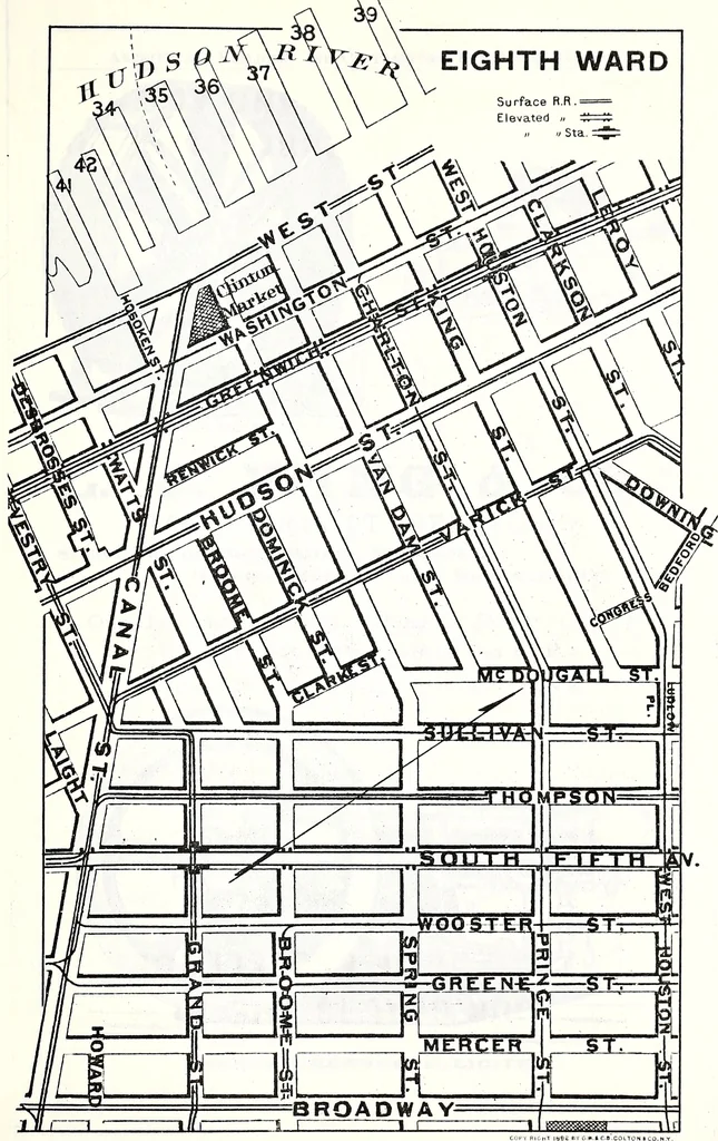 An illustration from New York City record and building trades directory, 1892, leaf 728