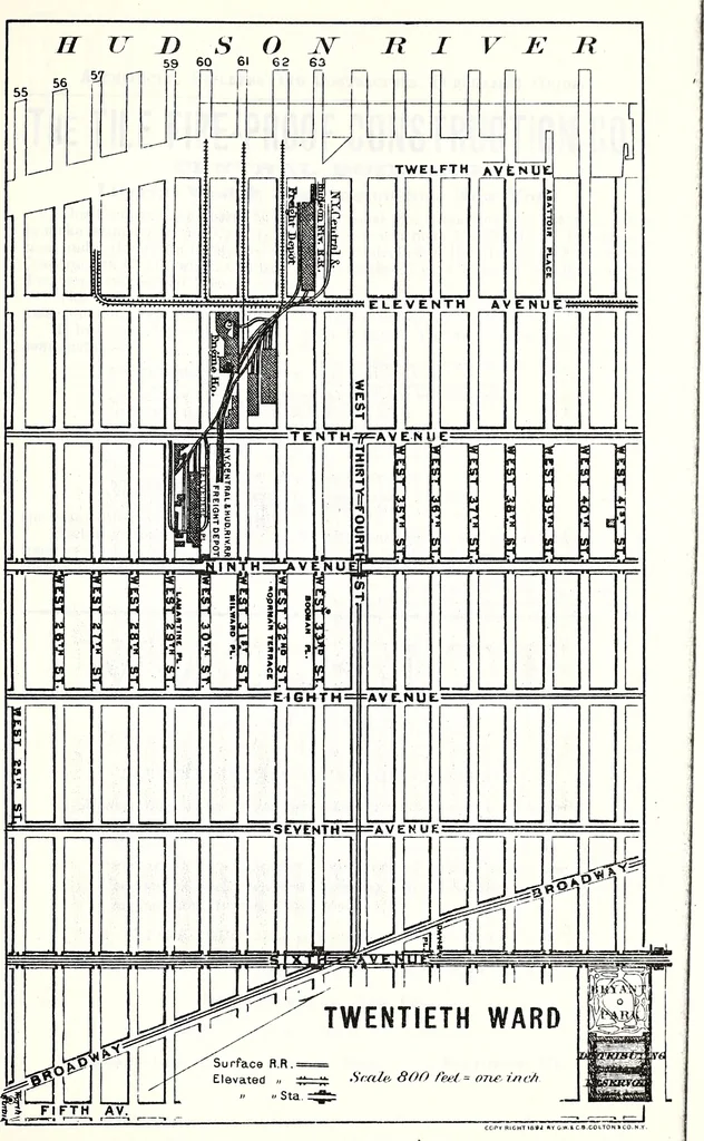 An illustration from New York City record and building trades directory, 1892, leaf 788