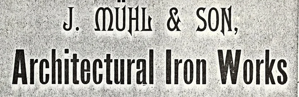 An illustration from New York City record and building trades directory, 1892, leaf 104