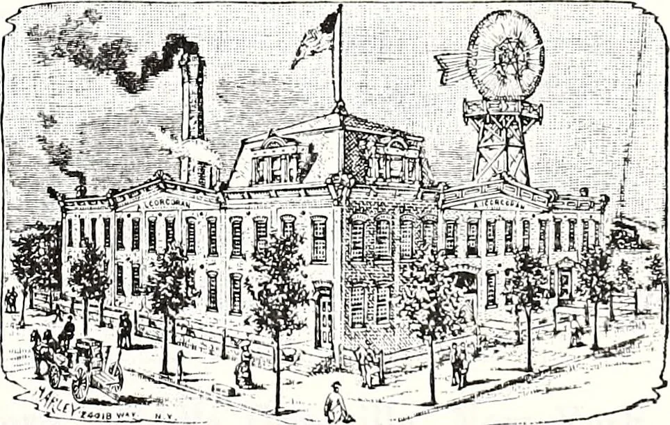 An illustration from New York City record and building trades directory, 1892, leaf 162