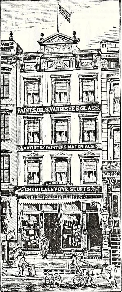 An illustration from New York City record and building trades directory, 1892, leaf 216