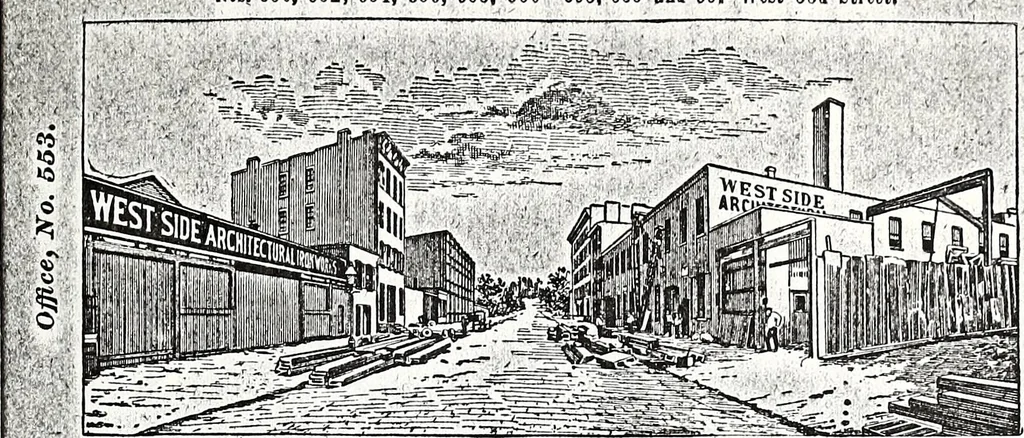 An illustration from New York City record and building trades directory, 1892, leaf 62