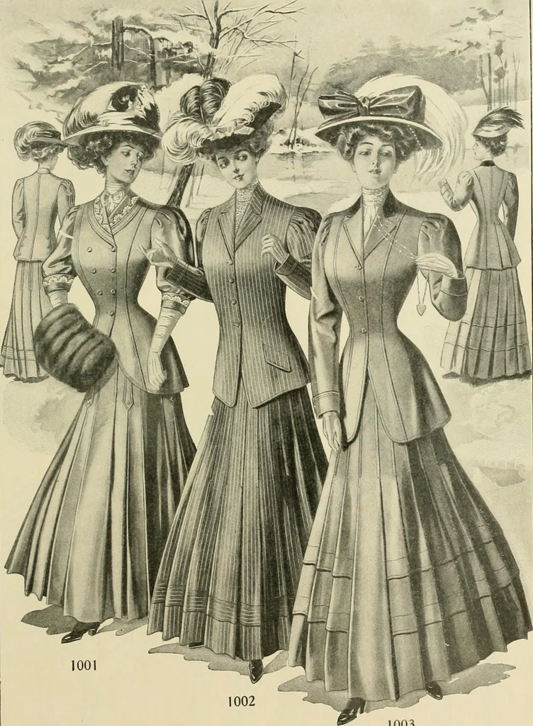An illustration from New York fashions., 1907, leaf 10