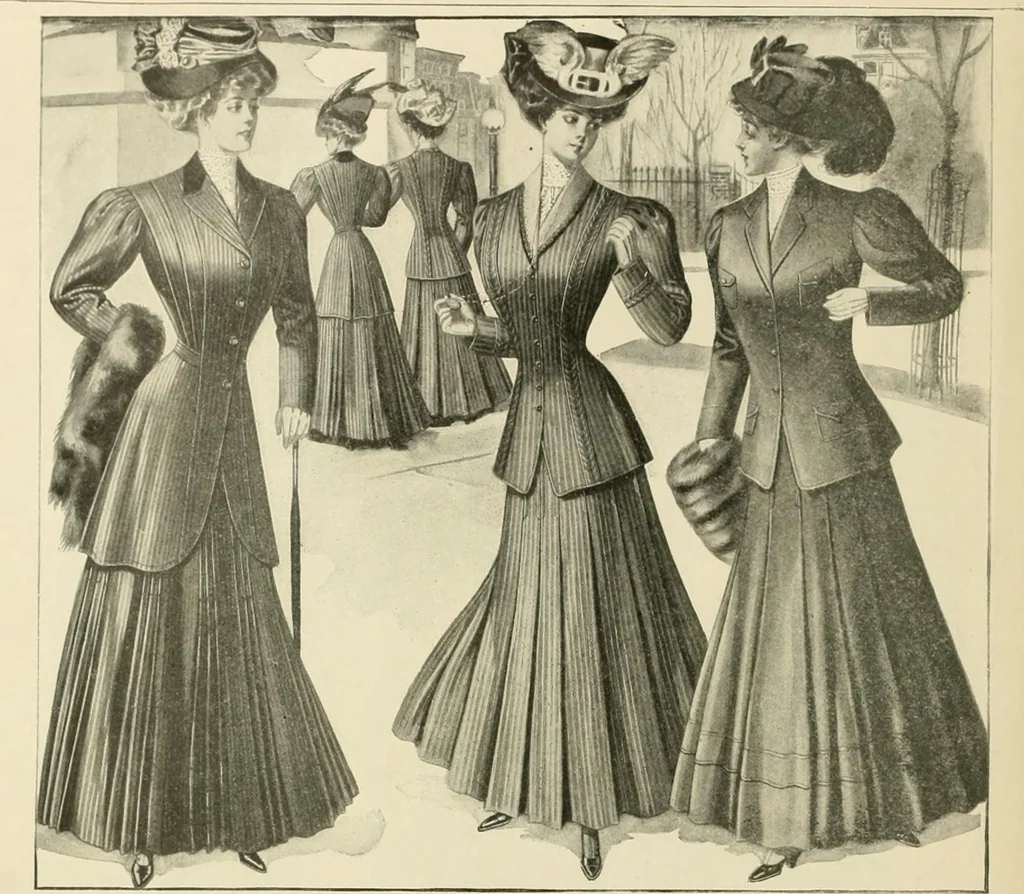 An illustration from New York fashions., 1907, leaf 11