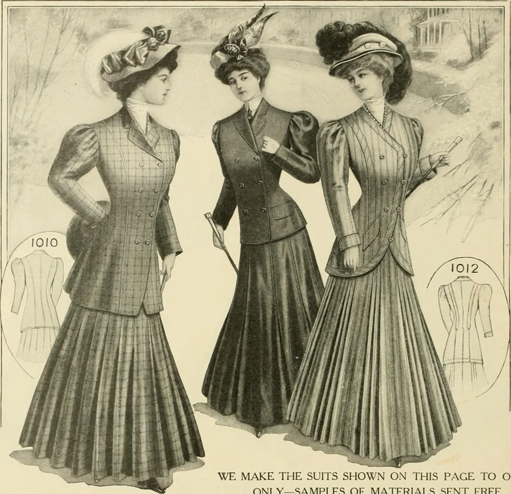 An illustration from New York fashions., 1907, leaf 13