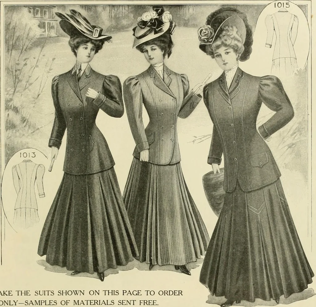 An illustration from New York fashions., 1907, leaf 14