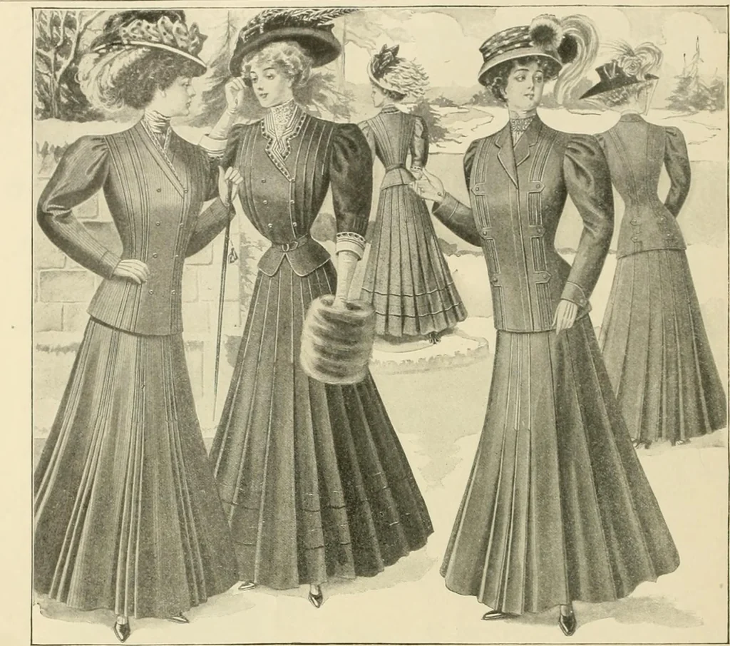 An illustration from New York fashions., 1907, leaf 15