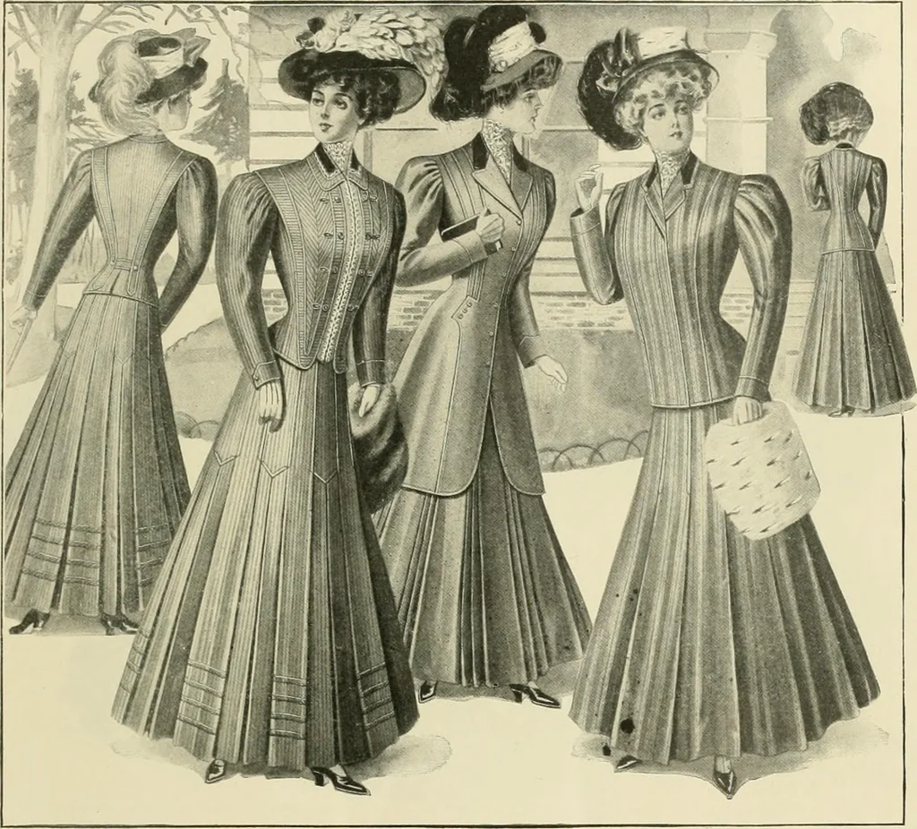 An illustration from New York fashions., 1907, leaf 16
