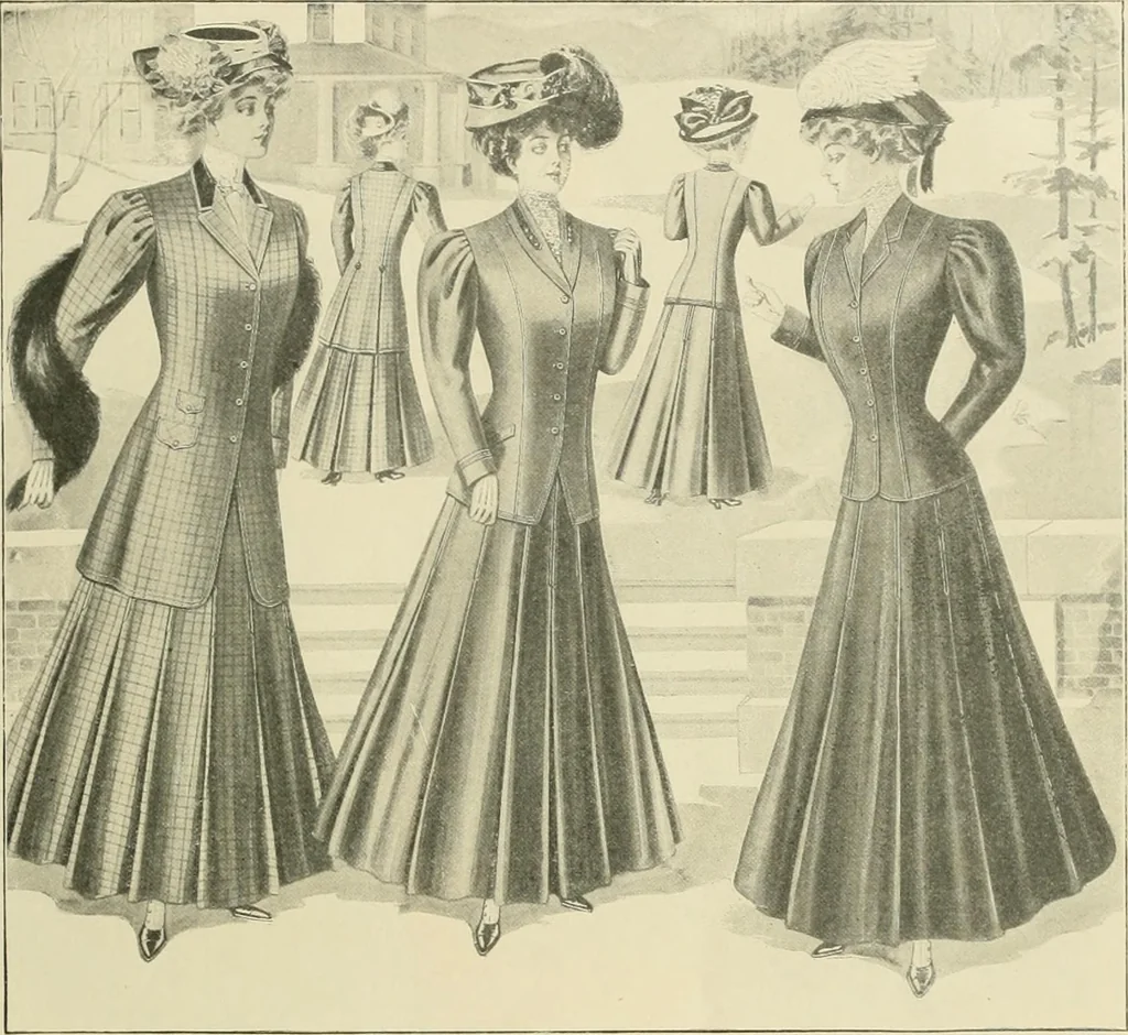 An illustration from New York fashions., 1907, leaf 20