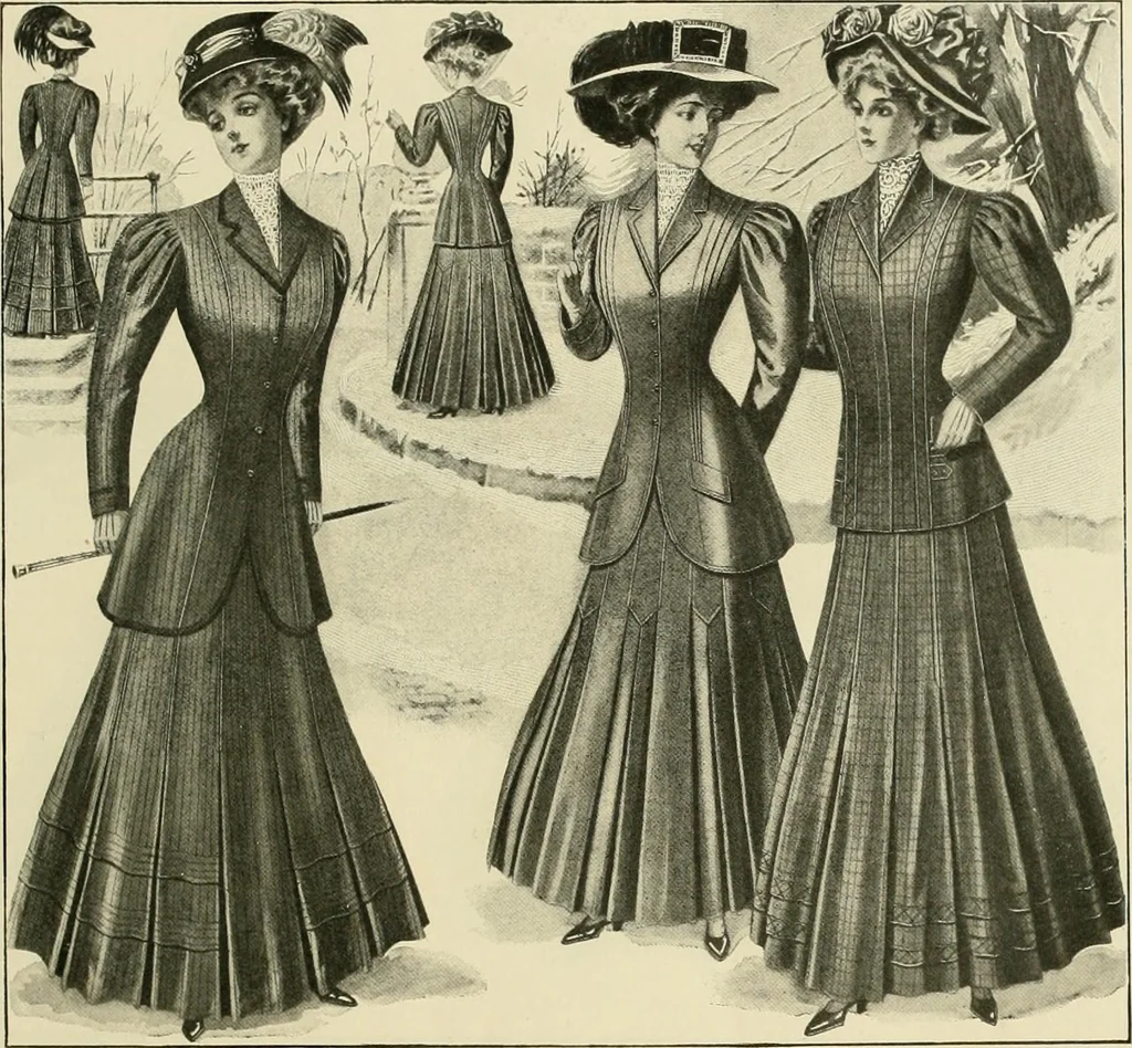 An illustration from New York fashions., 1907, leaf 22