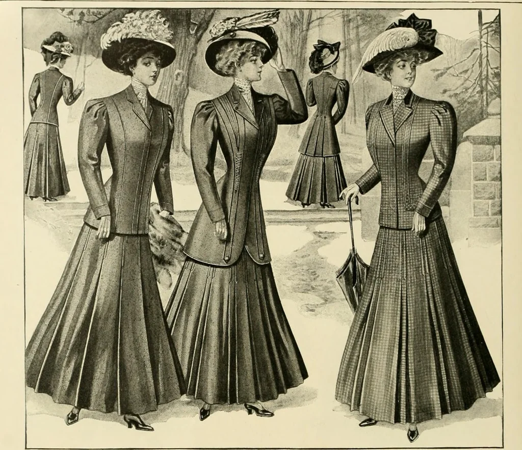 An illustration from New York fashions., 1907, leaf 23