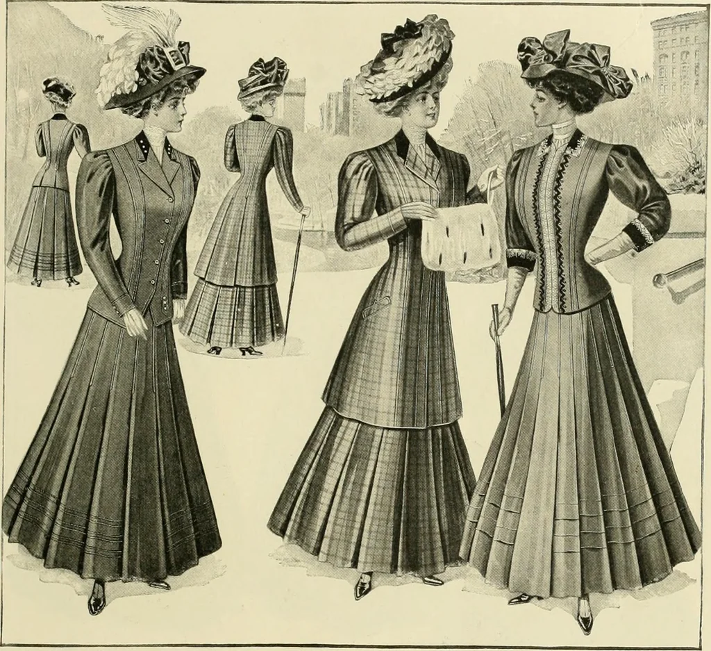 An illustration from New York fashions., 1907, leaf 24