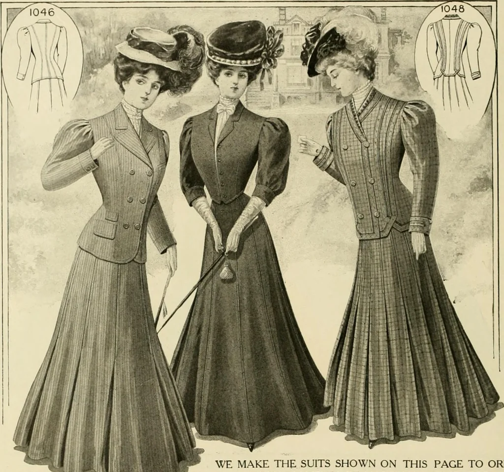 An illustration from New York fashions., 1907, leaf 25