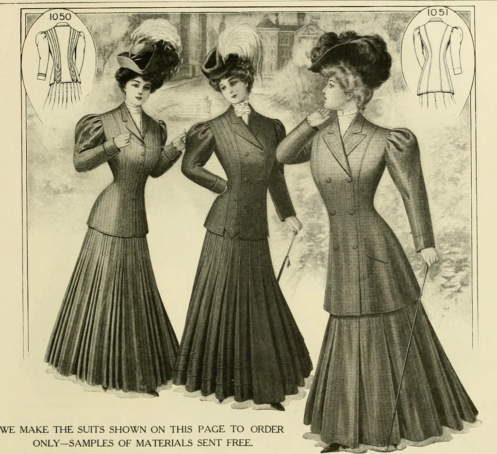 An illustration from New York fashions., 1907, leaf 26