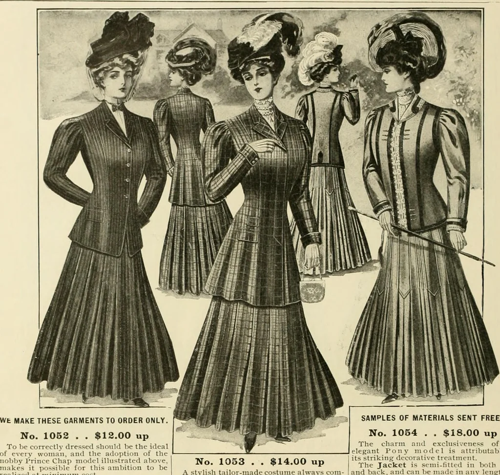 An illustration from New York fashions., 1907, leaf 27