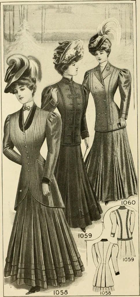 An illustration from New York fashions., 1907, leaf 29