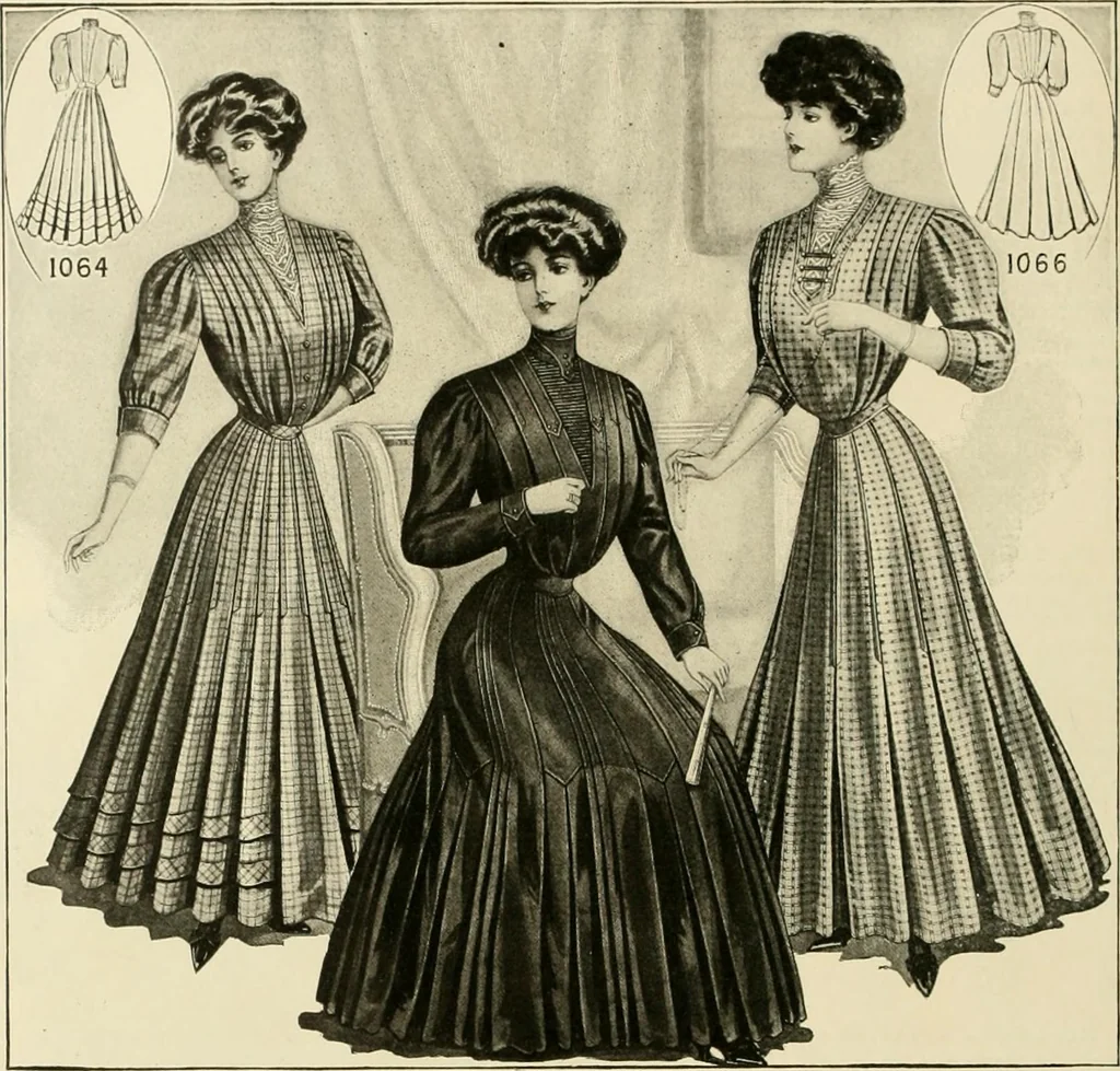 An illustration from New York fashions., 1907, leaf 31