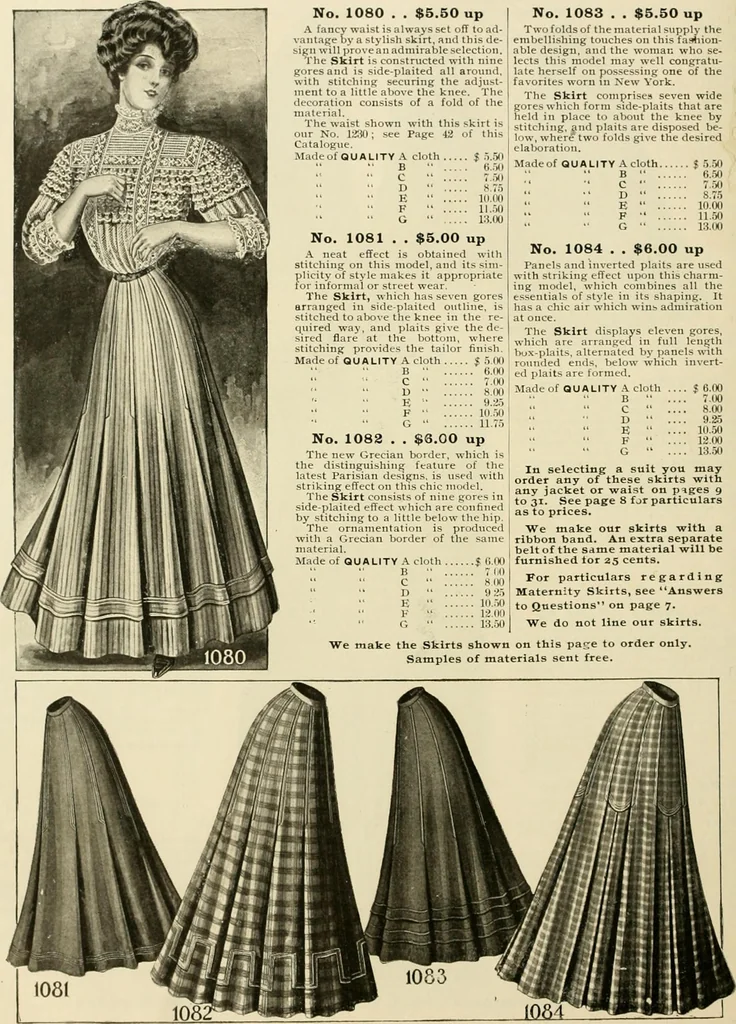 An illustration from New York fashions., 1907, leaf 35
