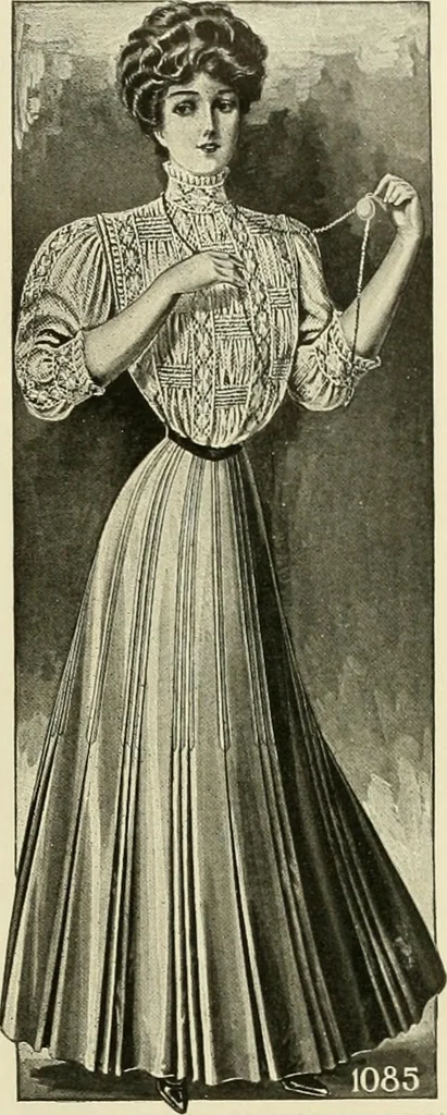 An illustration from New York fashions., 1907, leaf 36