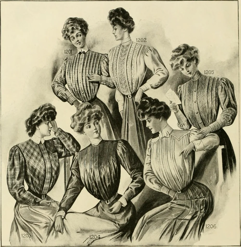 An illustration from New York fashions., 1907, leaf 39