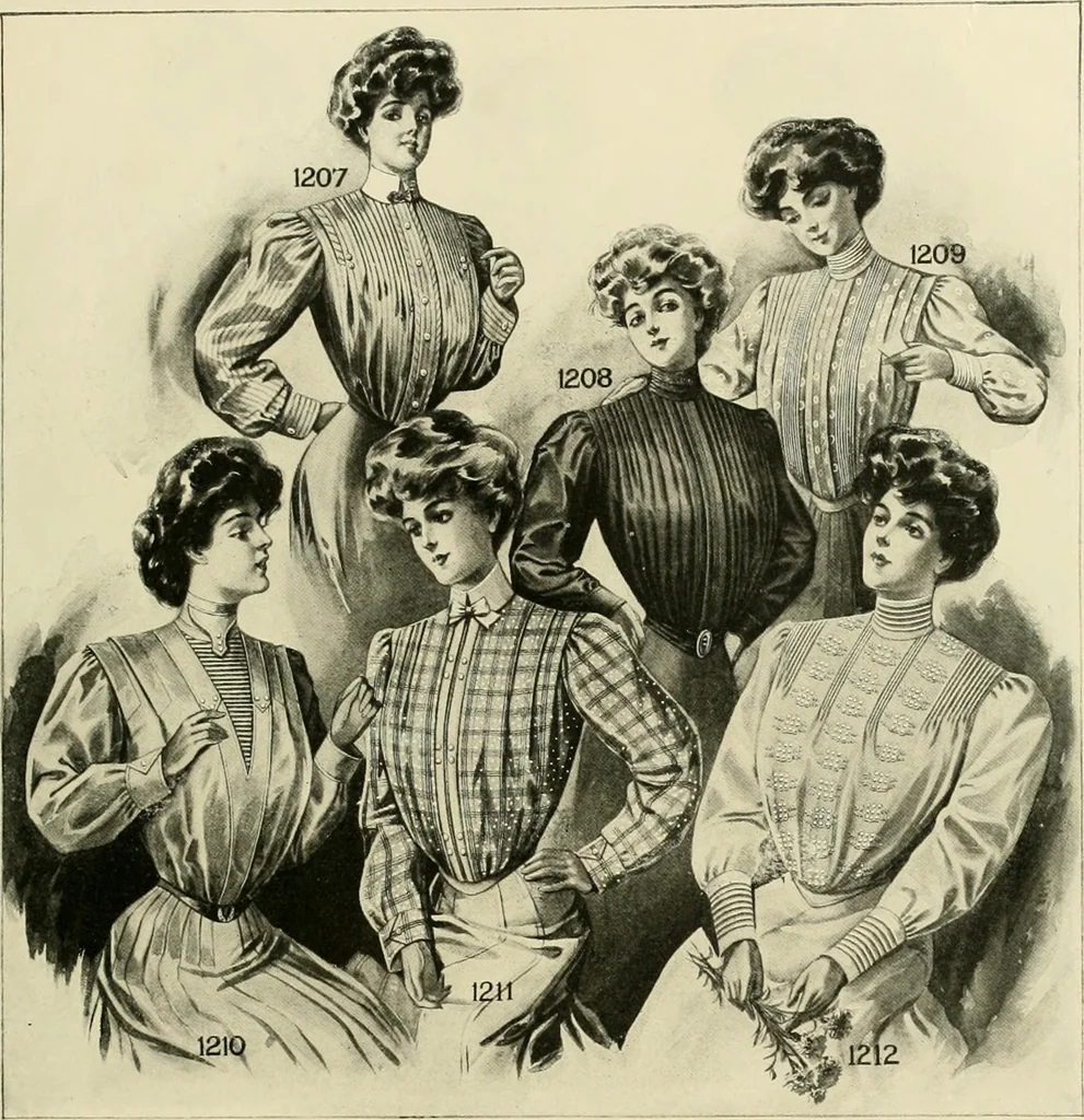 An illustration from New York fashions., 1907, leaf 40