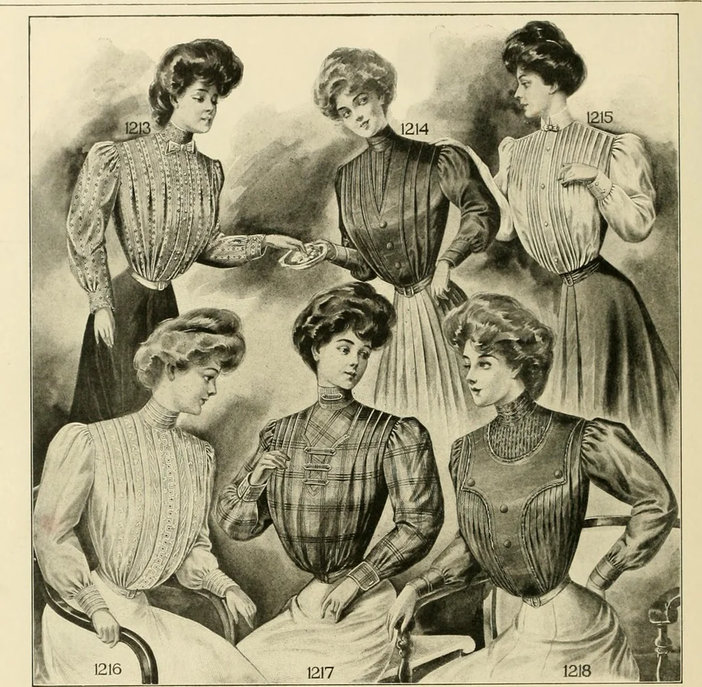 An illustration from New York fashions., 1907, leaf 41