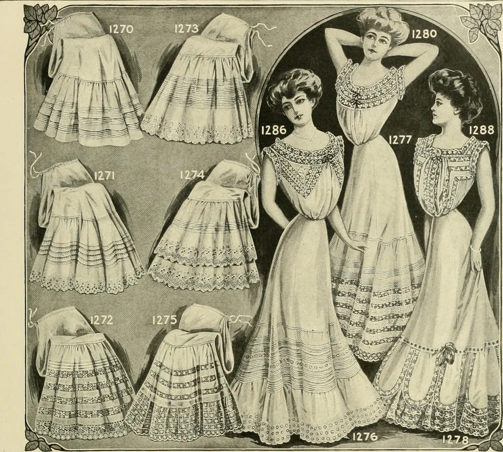 An illustration from New York fashions., 1907, leaf 46