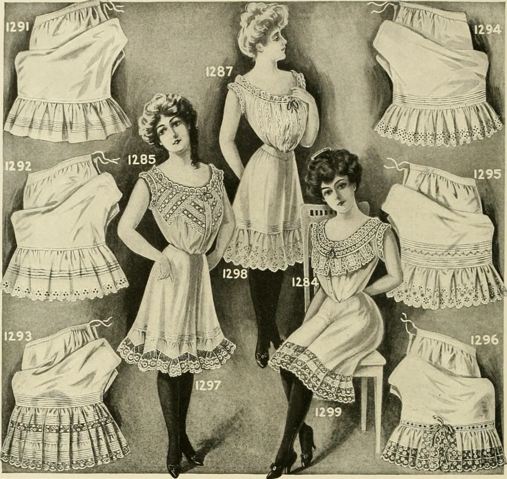 An illustration from New York fashions., 1907, leaf 47