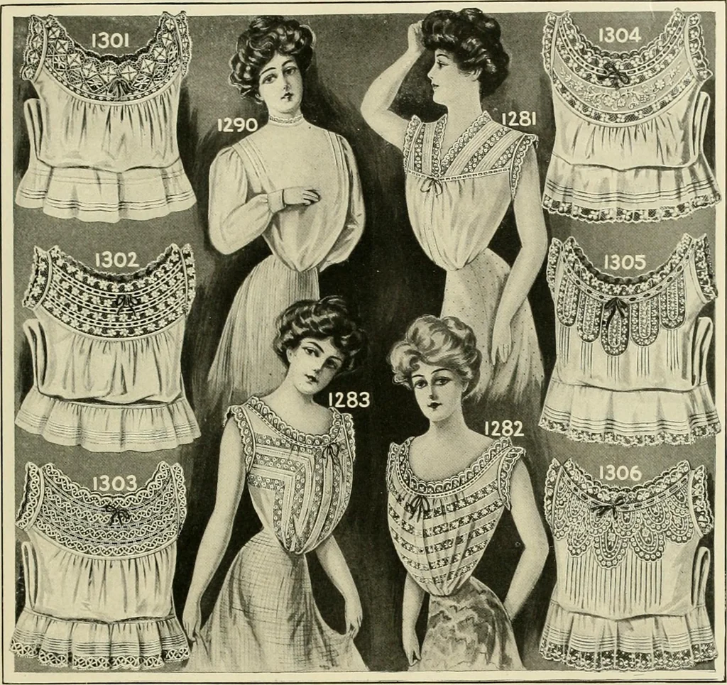 An illustration from New York fashions., 1907, leaf 48