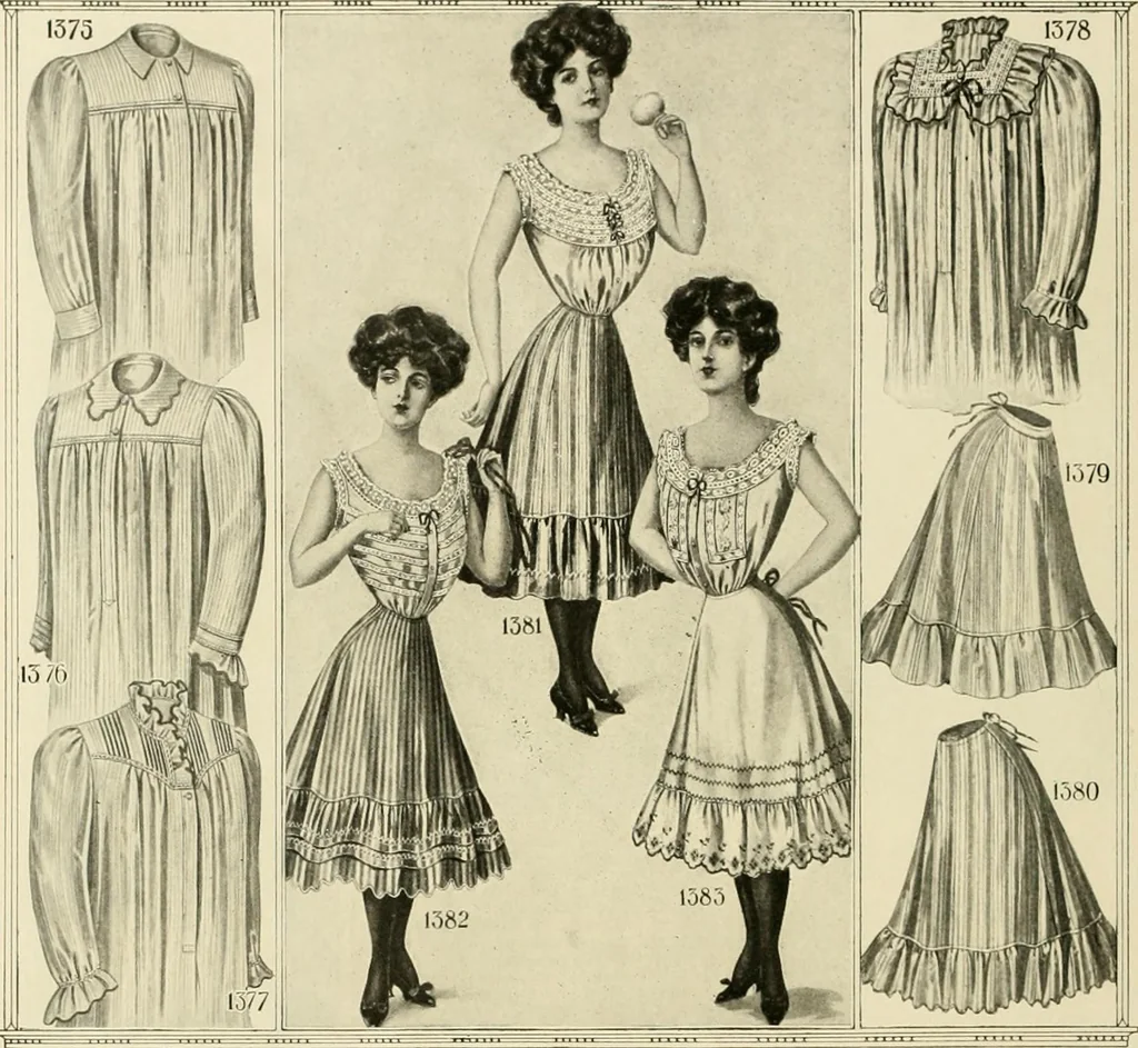 An illustration from New York fashions., 1907, leaf 51
