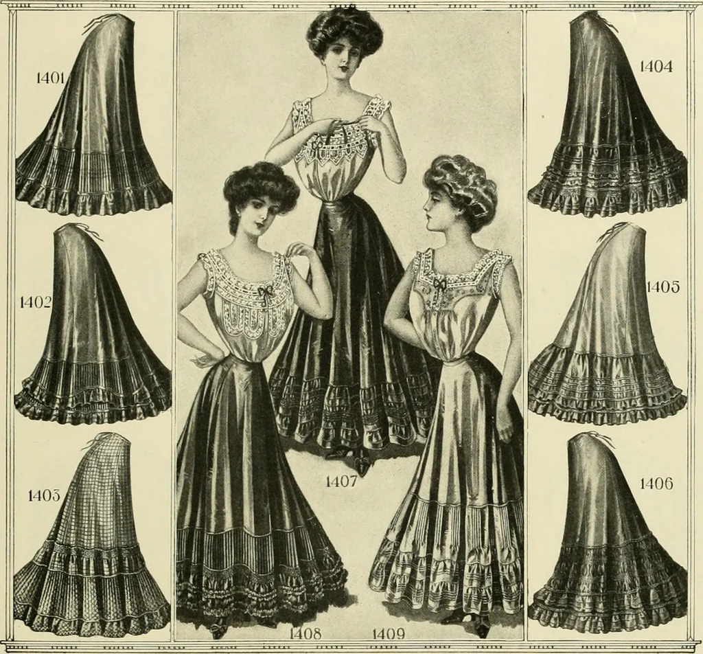 An illustration from New York fashions., 1907, leaf 52